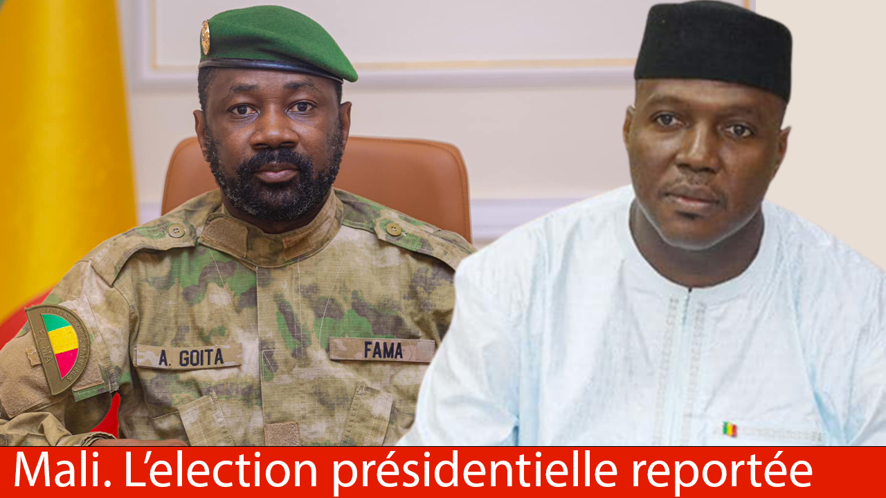 Malinews Tv Mali. L'élection présidentielle de février 2024 reportée